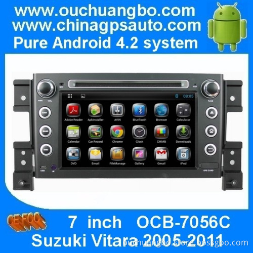 Ouchuangbo Android 4.2 Stereo System for Suzuki Vitara 2005-2011 DVD Player iPod USB 3G Wifi
